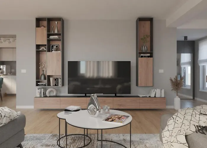 Modern Vila, Relax House, Office, Parking & Wifi Vilă