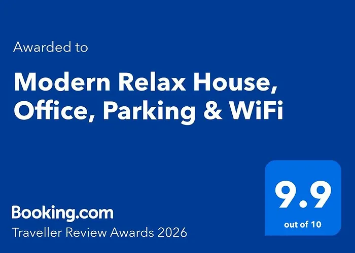 Modern Vila, Relax House, Office, Parking & Wifi * Timisoara